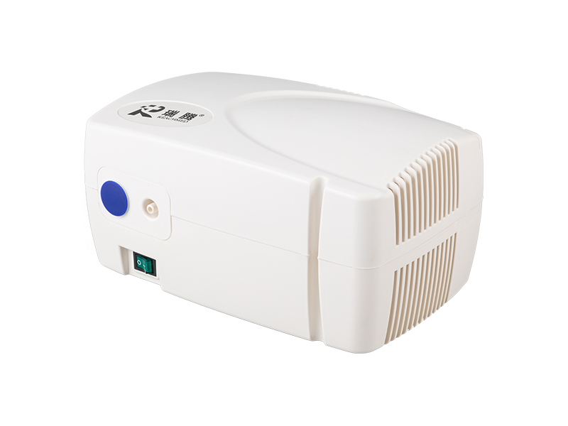 RJ-203 Nebulizador de compresor de aire de pistón de alta resistencia para uso continuo con caudales elevados
