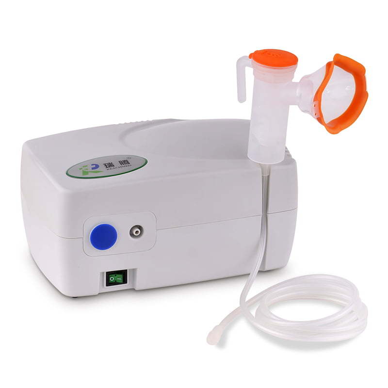 RJ-203 Nebulizador de compresor de aire de pistón de alta resistencia para uso continuo con caudales elevados