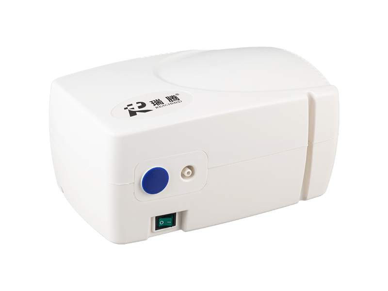 RJ-203 High flow continuous use heavy-duty piston air compressor nebulizer
